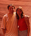 Ron and Janine in Antelope Slot Canyon, Arizona