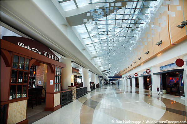 New in June, 2010, the San Jose International Airport, San Jose, California.