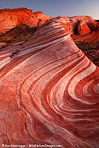 Wave formation, Valley of Fire State Park, Nevada. Wave formation, Valley of Fire State Park, Nevada.