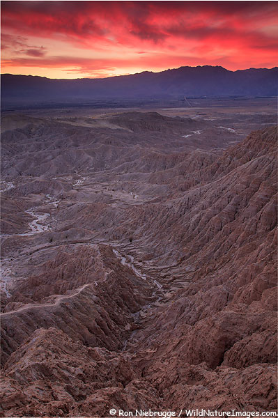 Fonts Point, Anza-Borrego Desert State Park, California.